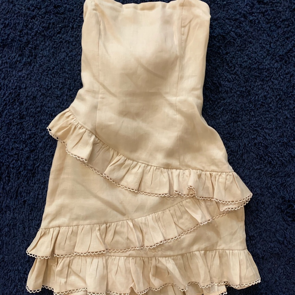 Strapless dress